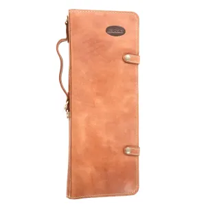 Ahead Handmade Leather Stick Bag Tan