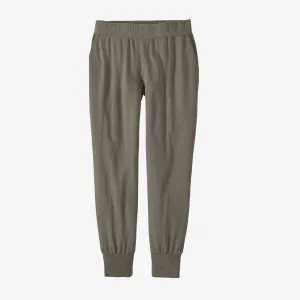 Ahnya Patagonia Women's Fleece Pants, Green