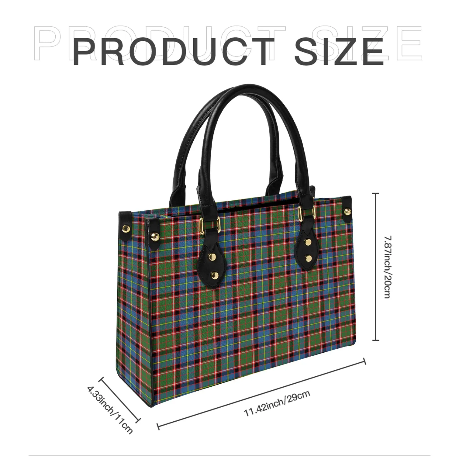 Aikenhead Tartan Leather Bag