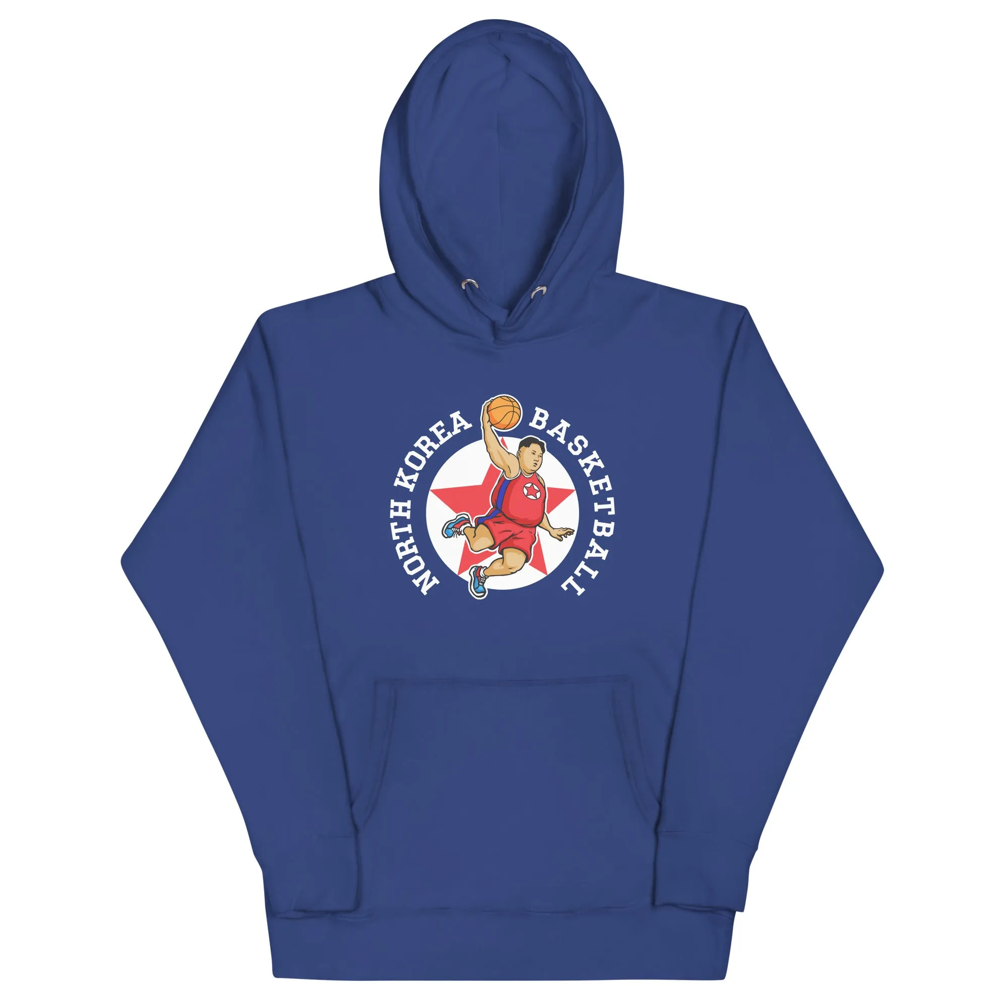 Air Un Rocketman North Korean Basketball Unisex Fleece Hoodie