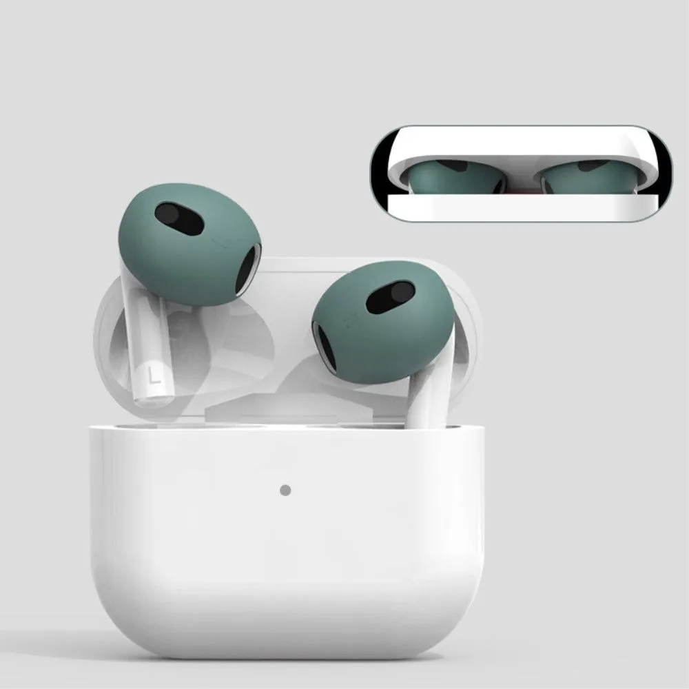 AirPods 3 silicone case with ear caps - Blue / White