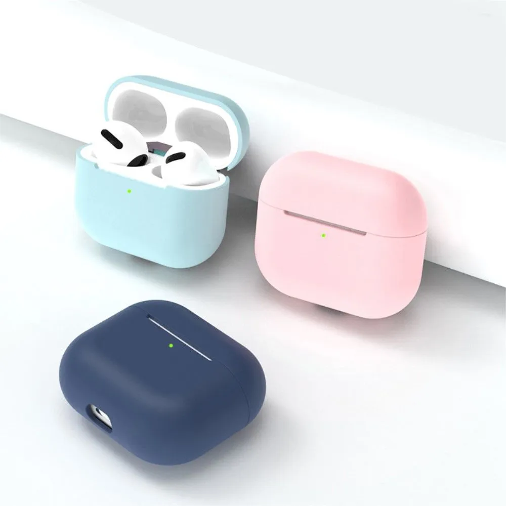 AirPods 3 silicone case with ear caps - Blue / White