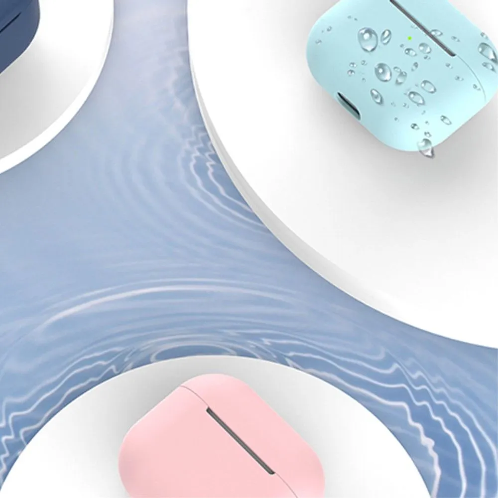AirPods 3 silicone case with ear caps - Blue / White