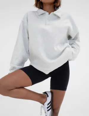 Airport Sweatshirt | Pearl Gray