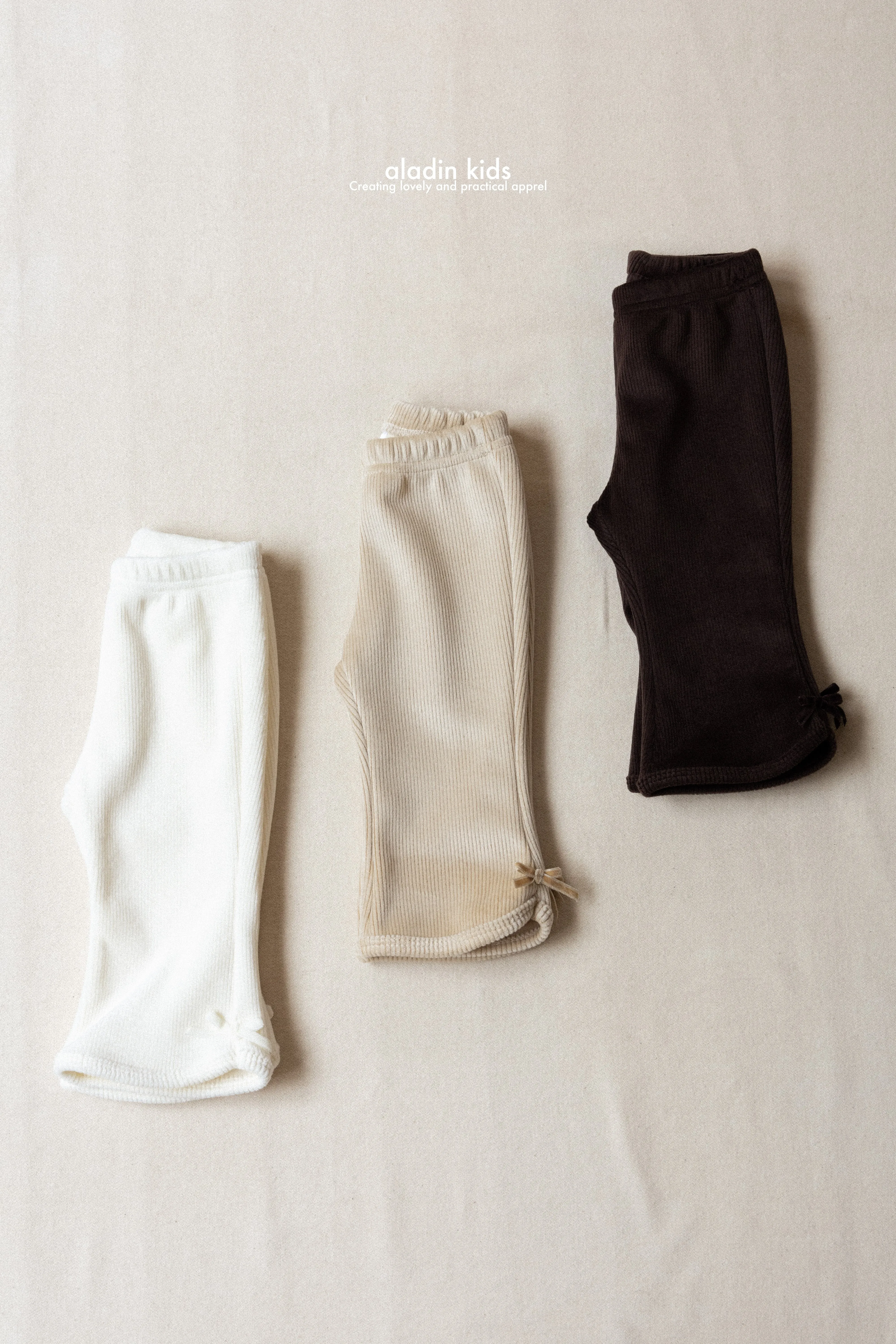 ALADIN KIDS WARM RIB PANTS**PREORDER