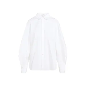 ALAIA Elegant Cotton Round Shirt
