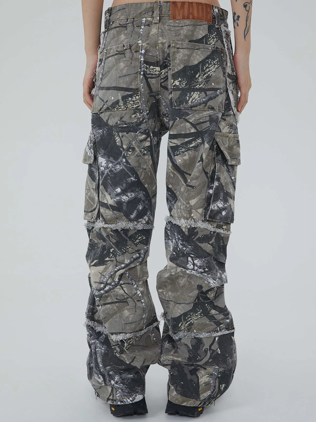 AlanBalen® - Camouflage Tree Branch Pants