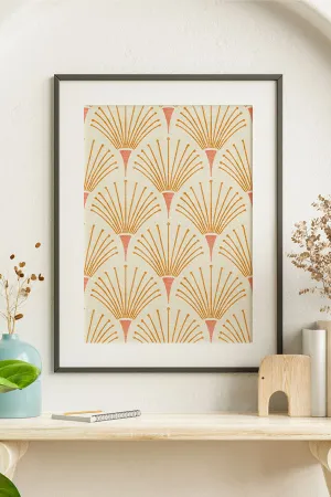 Albertine By Amy MacCready Giclée Art Print Poster (Peach)