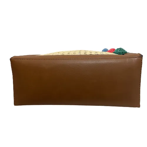 Aldo Tan 'Rattan' Convertible Tote | Gently Used |