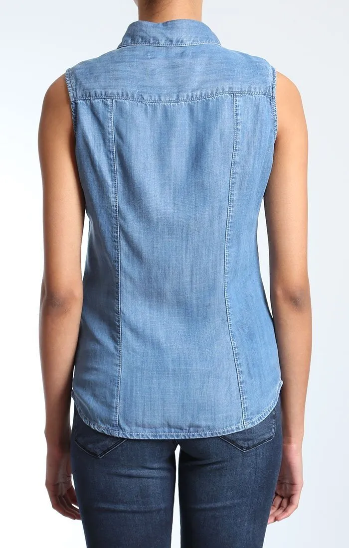 ALENA SHIRT IN MID TENCEL