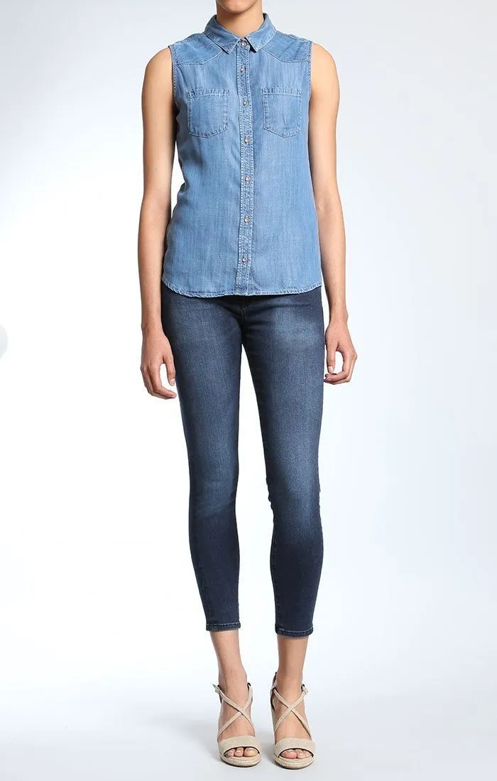 ALENA SHIRT IN MID TENCEL