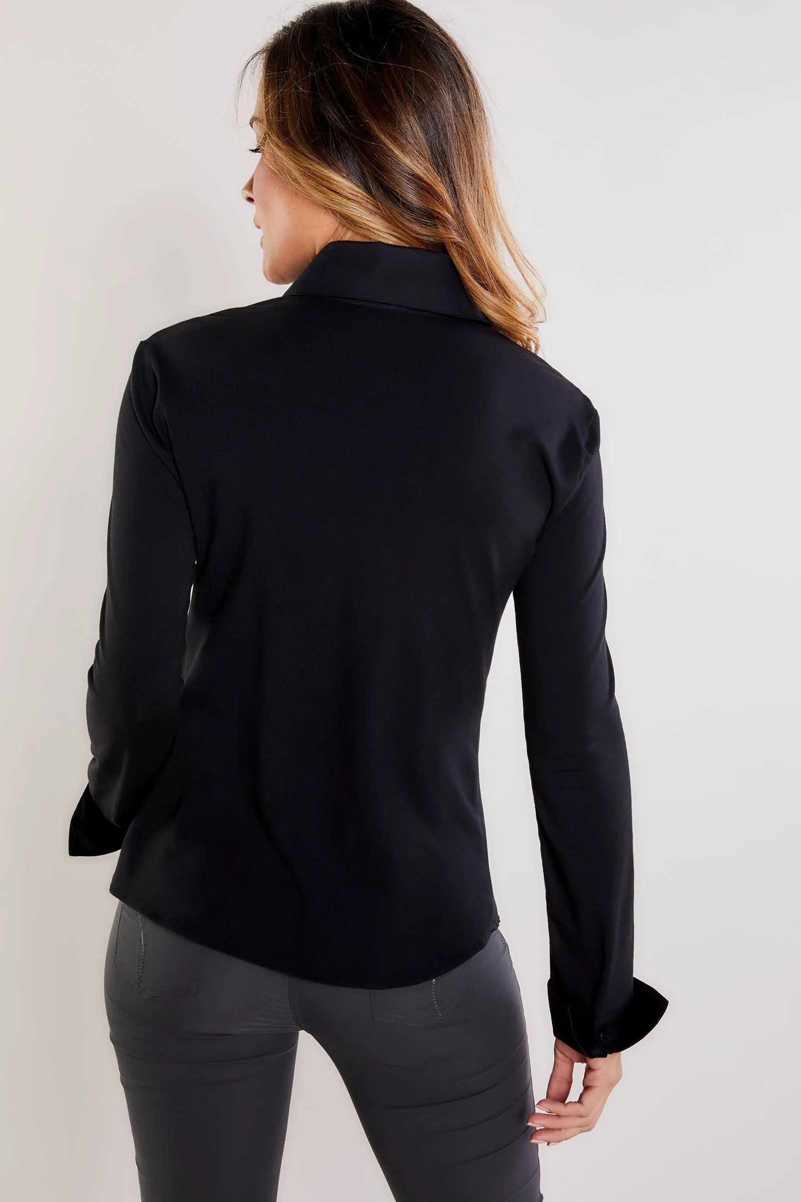Alida Button Down Poplin Shirt