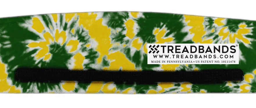 All-Terrain Tieback - Team Green and Gold Tie Dye  Set of 3