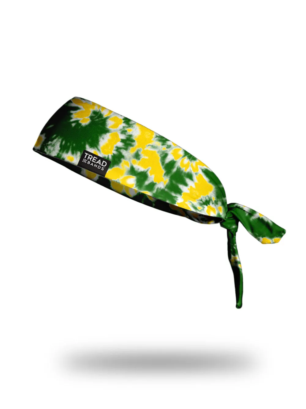 All-Terrain Tieback - Team Green and Gold Tie Dye  Set of 3