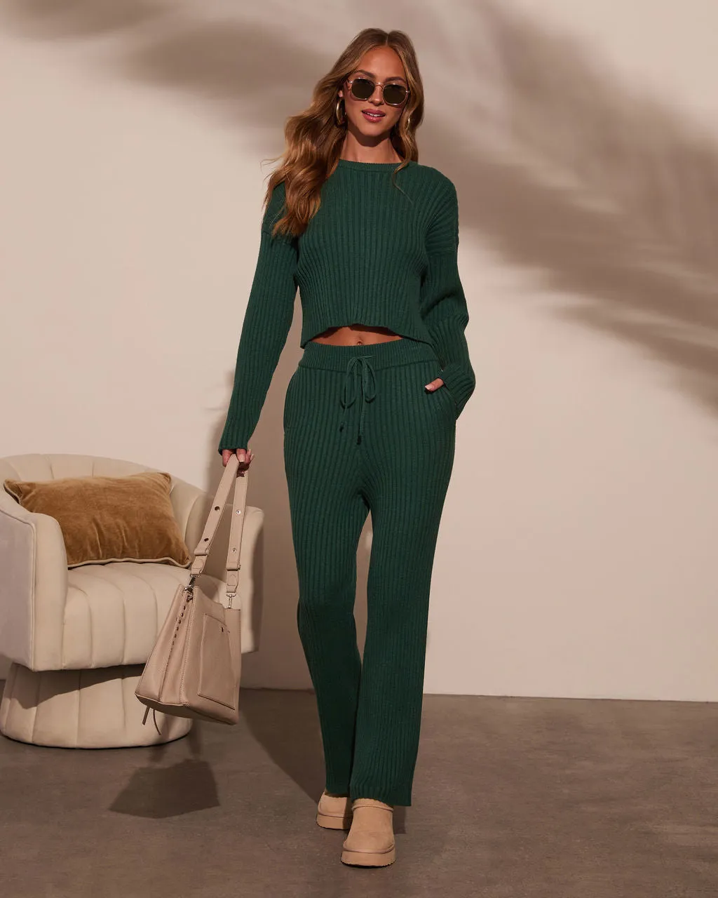 Alliena Ribbed Sweater