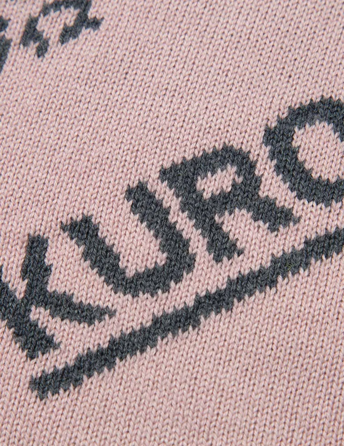 Allover Logo Intarsia Cardigan