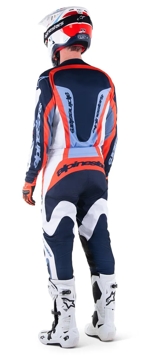 Alpinestars Fluid Agent Night Navy Hot Orange Pants