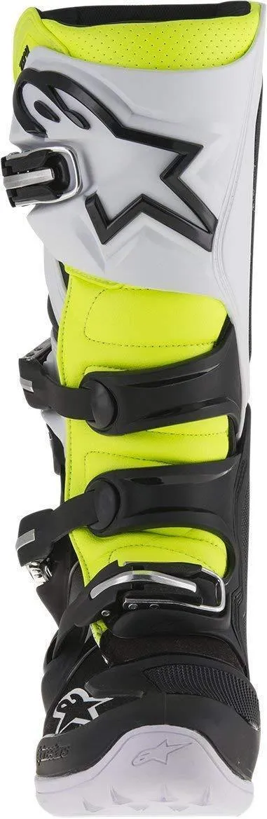 Alpinestars Tech 7 Men's Black/White/Yellow Motocross Boots