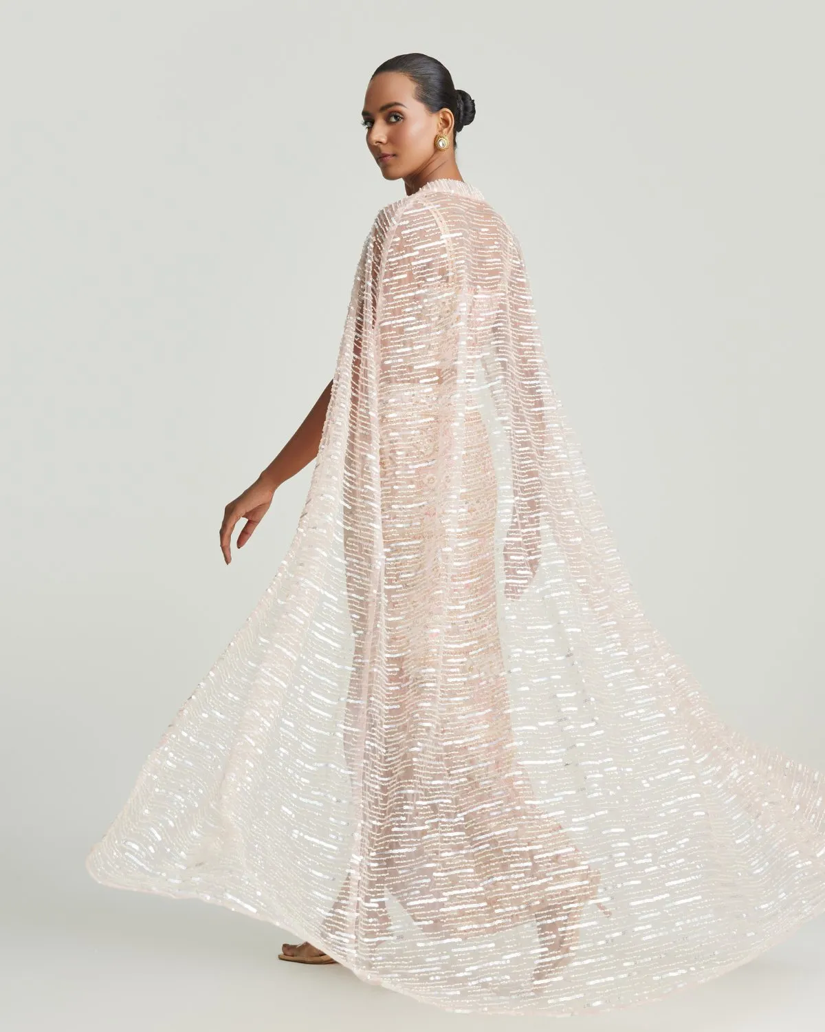 Amara Embroidered Cape