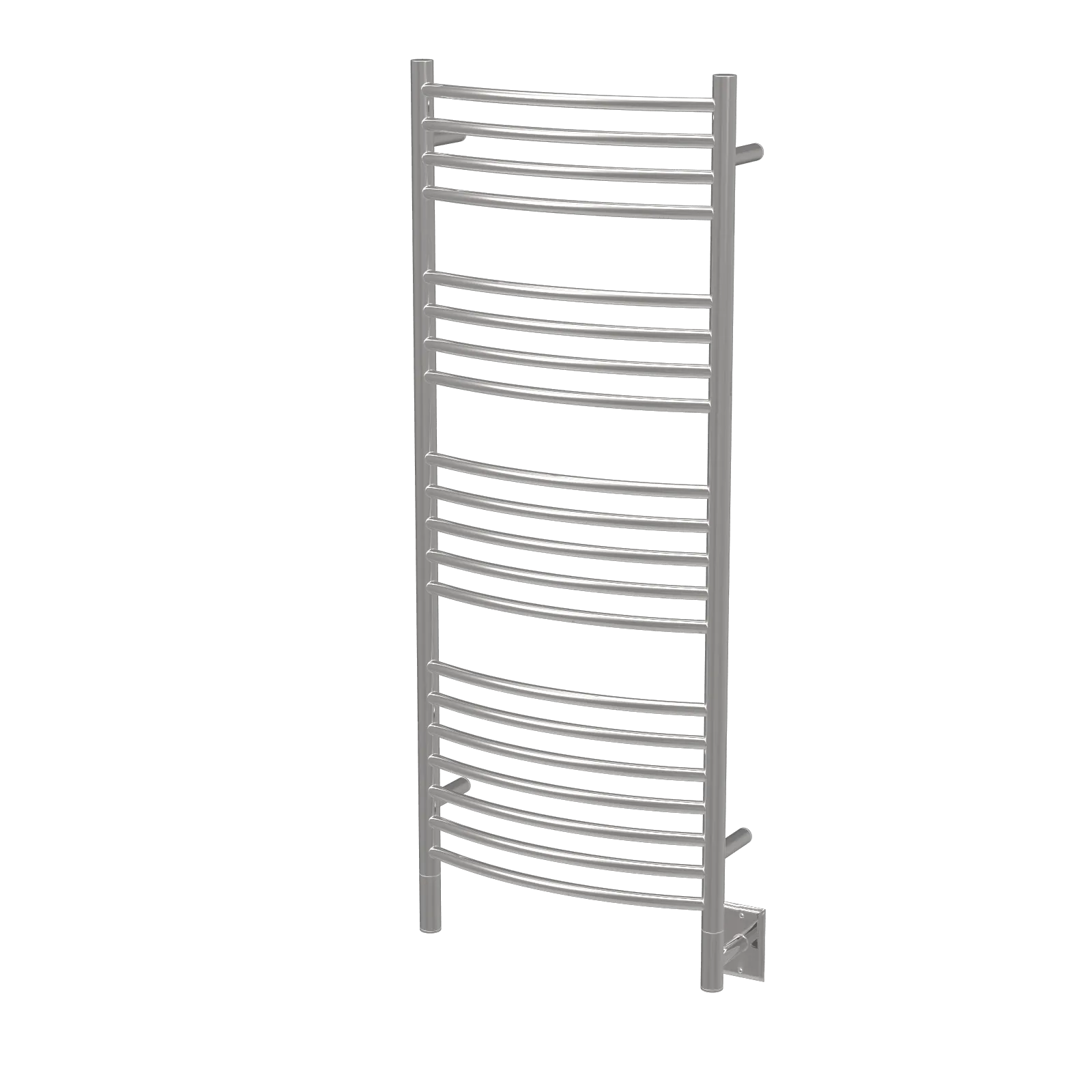 Amba Jeeves D Curved Hardwired Towel Warmer  - 20.5"w x 53"h