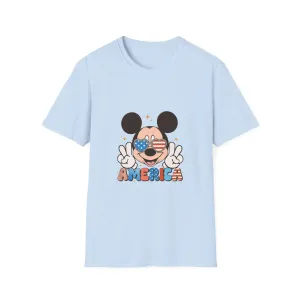 American Mouse Unisex Softstyle T-Shirt