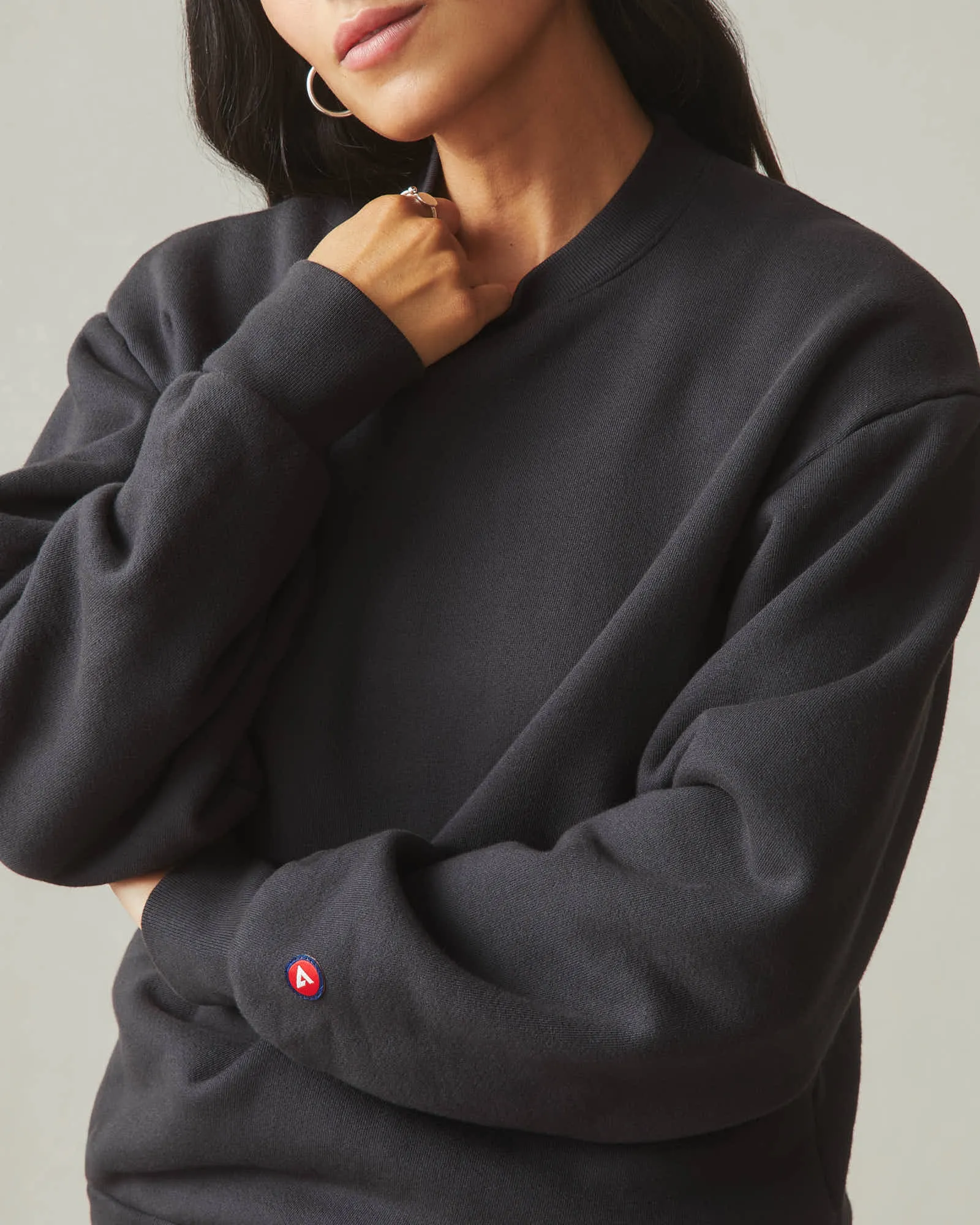 American Vintage Unisex Crew - Vintage Black