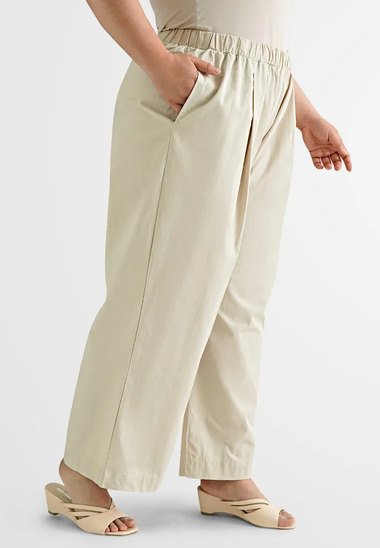 Amora Casual Hidden Drawstring Pants