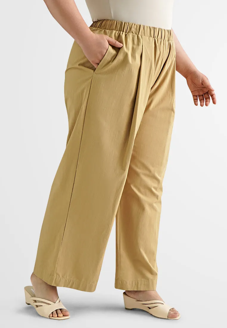 Amora Casual Hidden Drawstring Pants