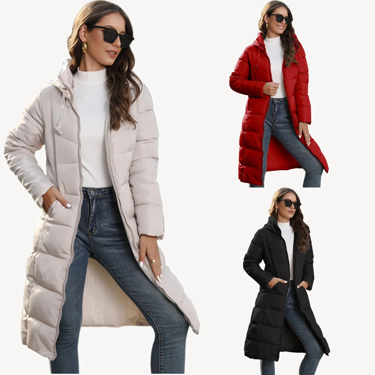 Ana Bade Women's Cotton Padded And Slim Fit Jackets