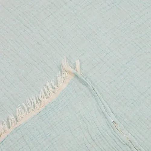 Andhome 80393AQB Aqua Blue Throw Blanket