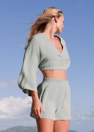 Anela Top - Azul