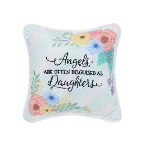 Angels Disguised As Daughters Mini Pillow