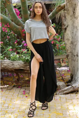 Angie Split Leg Beach Pant