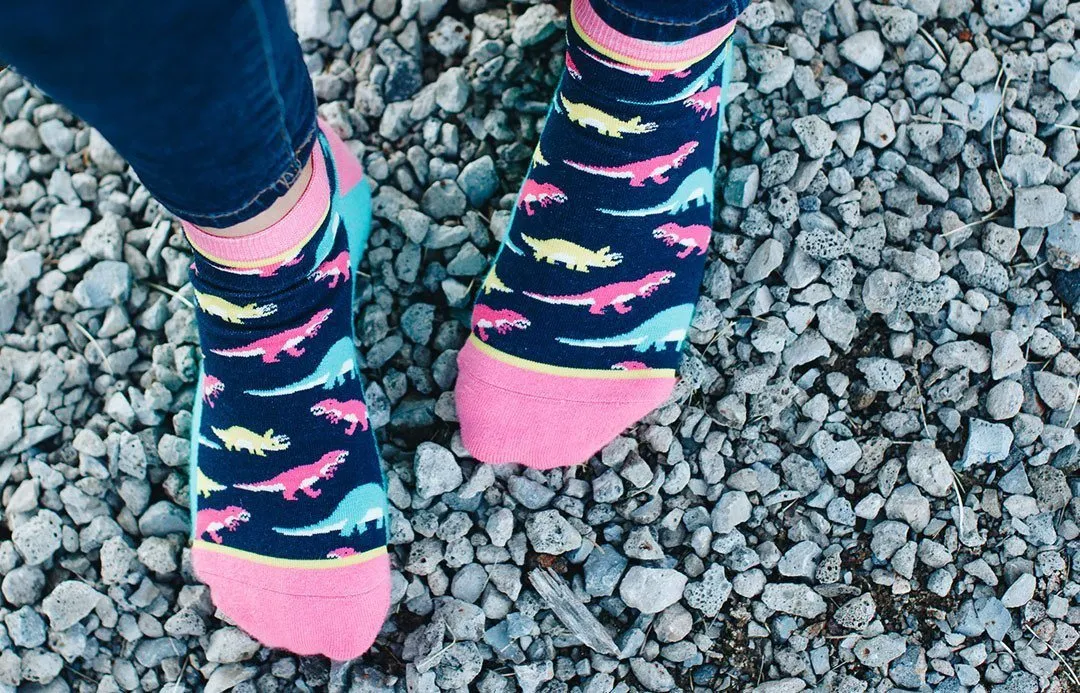 Ankle-O-Saurus, Dinosaur Ankle Socks