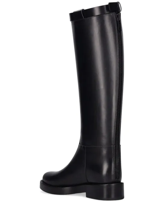 Ann Demeulemeester   40mm Stan leather tall boots 