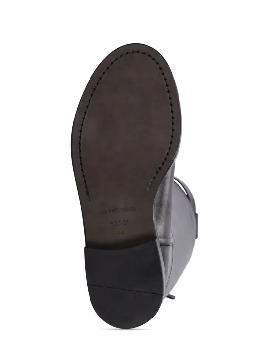 Ann Demeulemeester   40mm Stan leather tall boots 