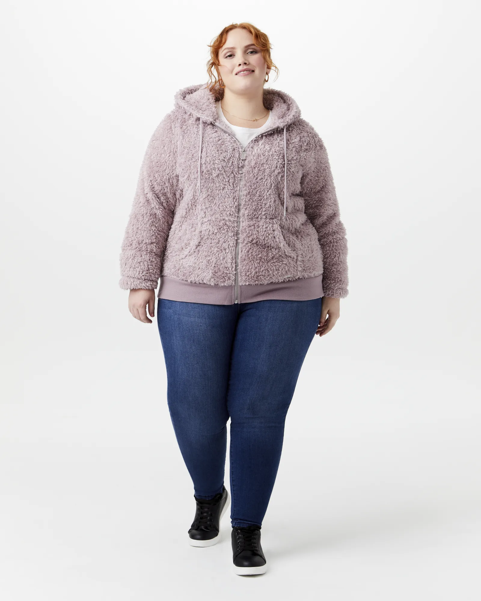 Anna Fleece Hoodie | Lilac
