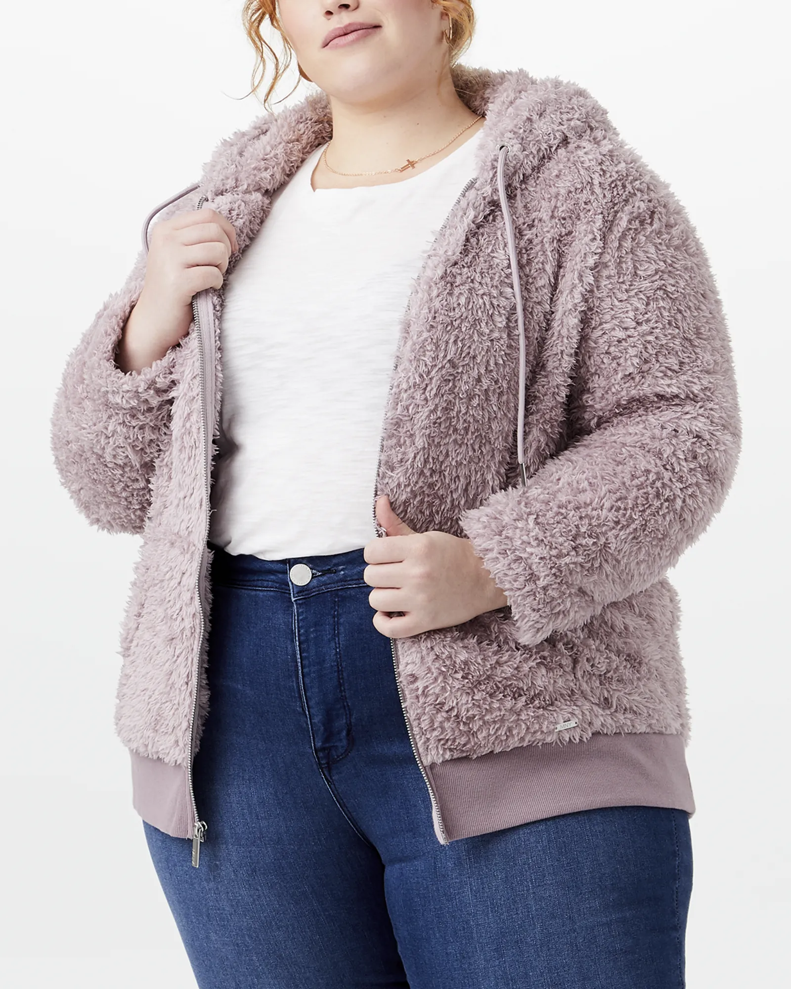 Anna Fleece Hoodie | Lilac