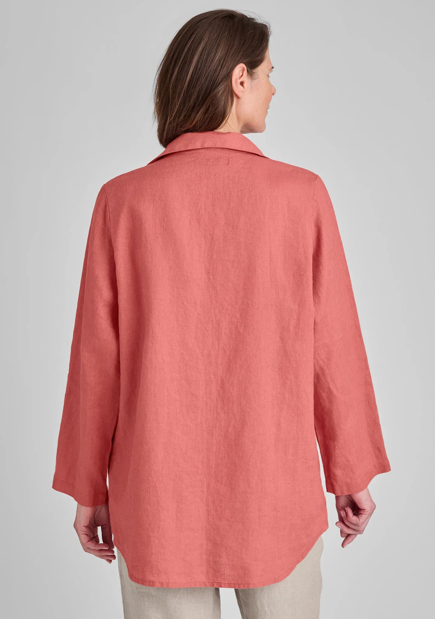 Anniversary Shirt - Linen Button Down Shirt