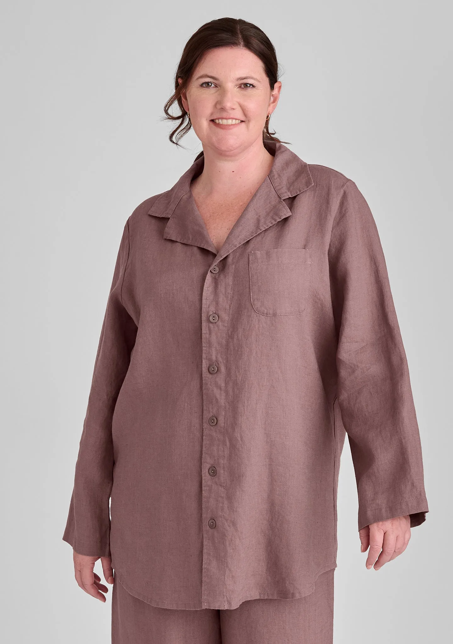 Anniversary Shirt - Linen Button Down Shirt