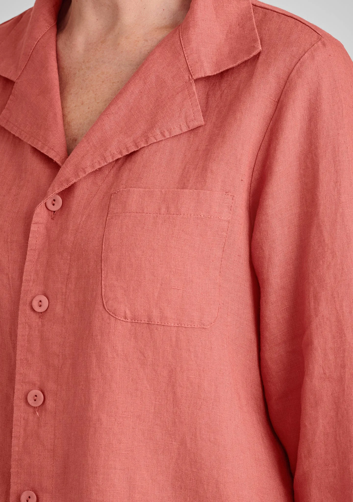 Anniversary Shirt - Linen Button Down Shirt