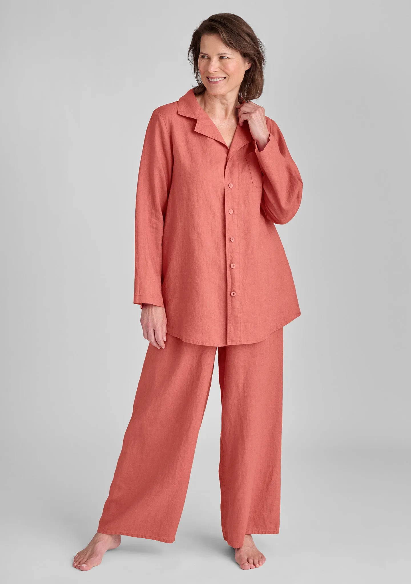 Anniversary Shirt - Linen Button Down Shirt