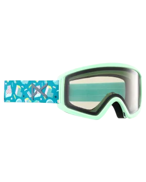 Anon Kids' Tracker 2.0 Snow Goggles - 90'S Vibe/Smoke Lens