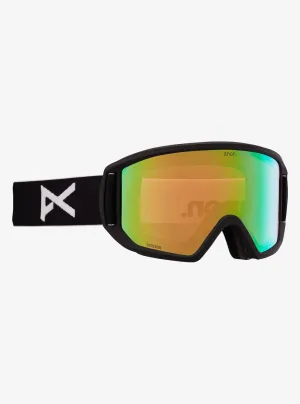 Anon Relapse   MFI Goggles 2022 Black / Perceive Variable Green Lens