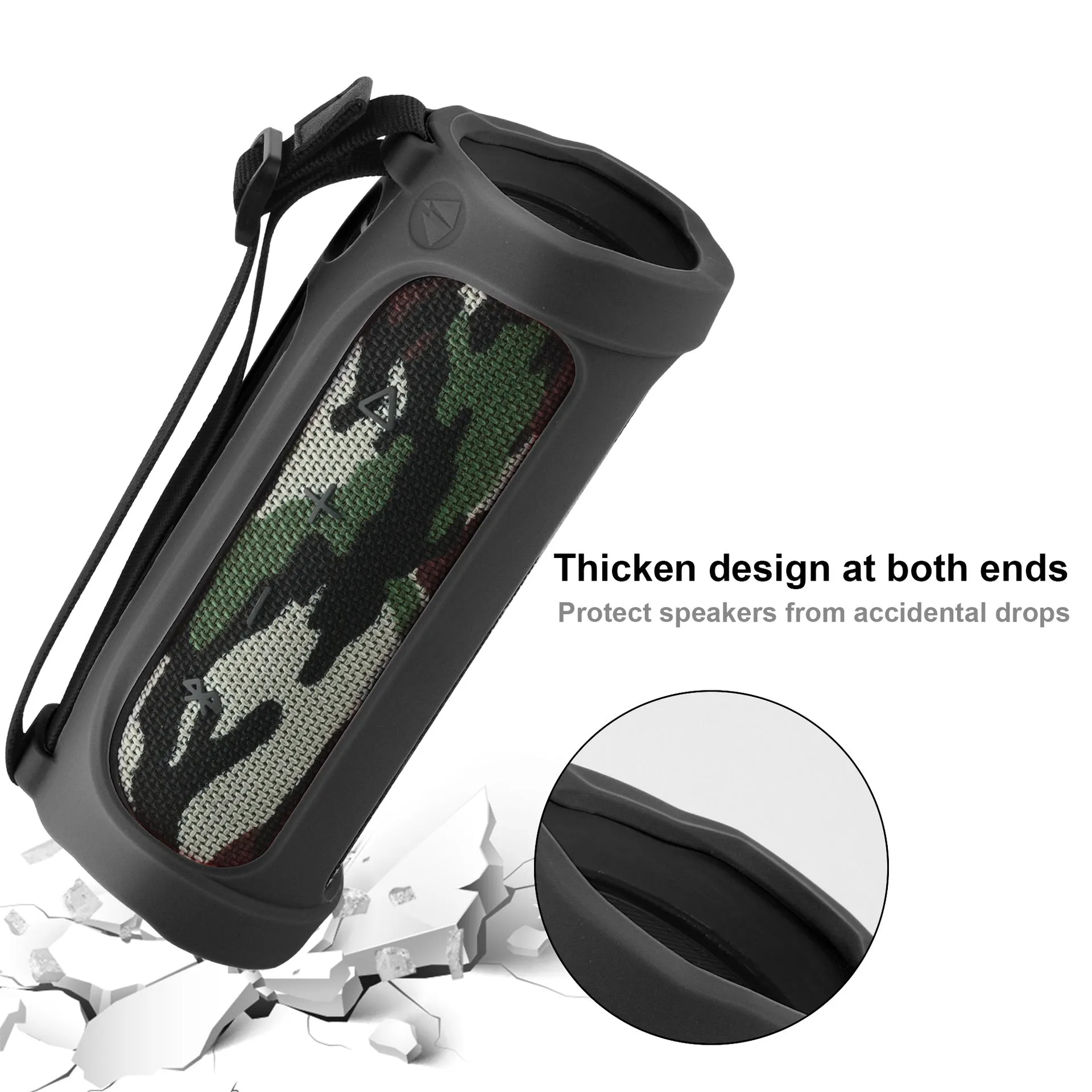 Anti-Fall Silicone Protective Cover for JBL Flip4