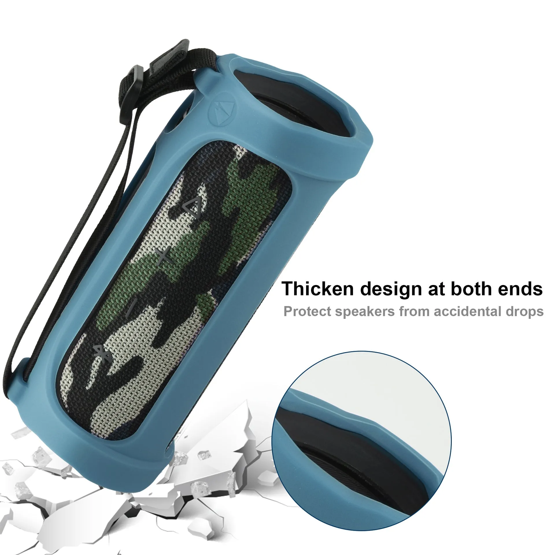 Anti-Fall Silicone Protective Cover for JBL Flip4