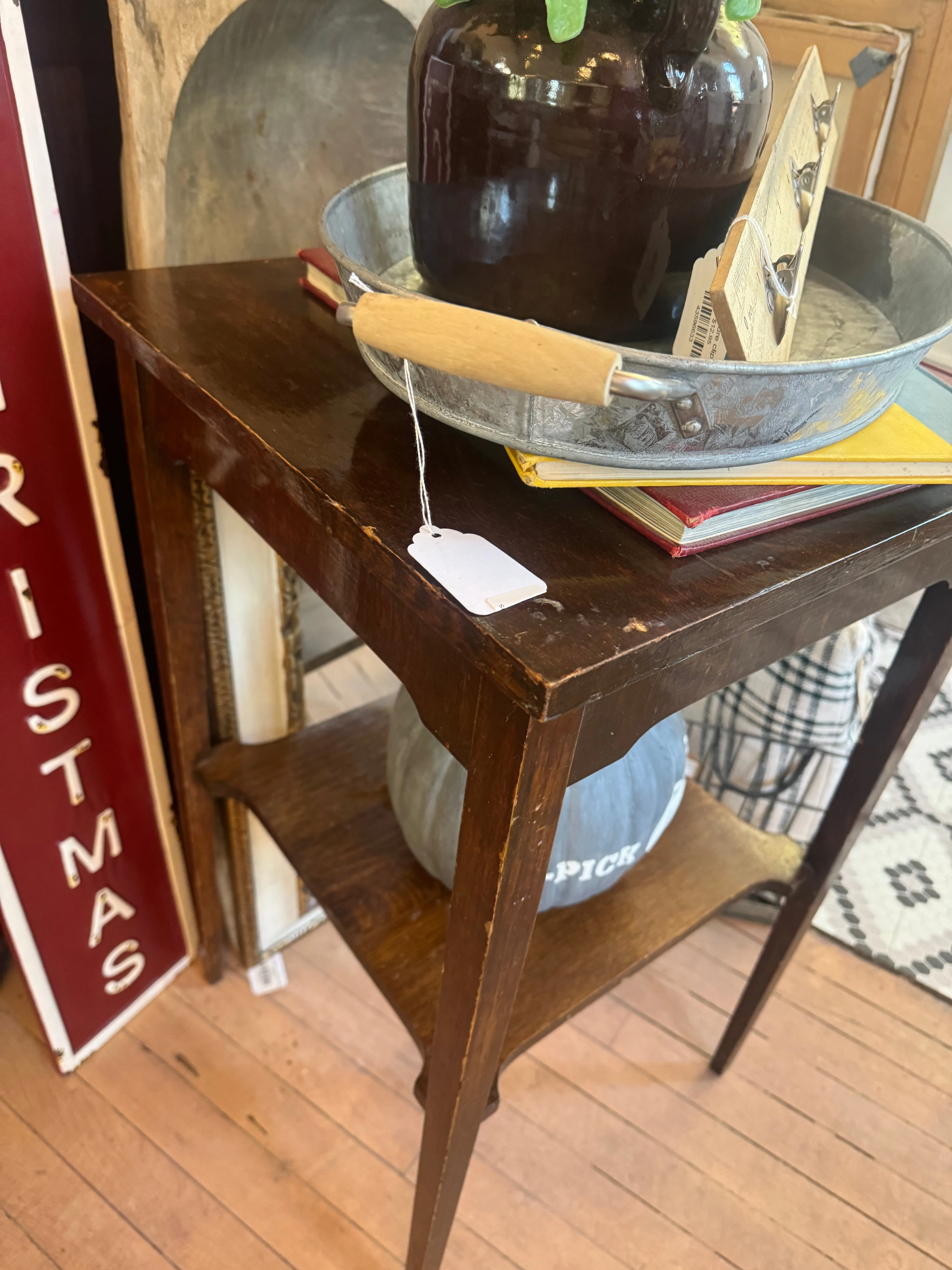 Antique Tiger Oak Table