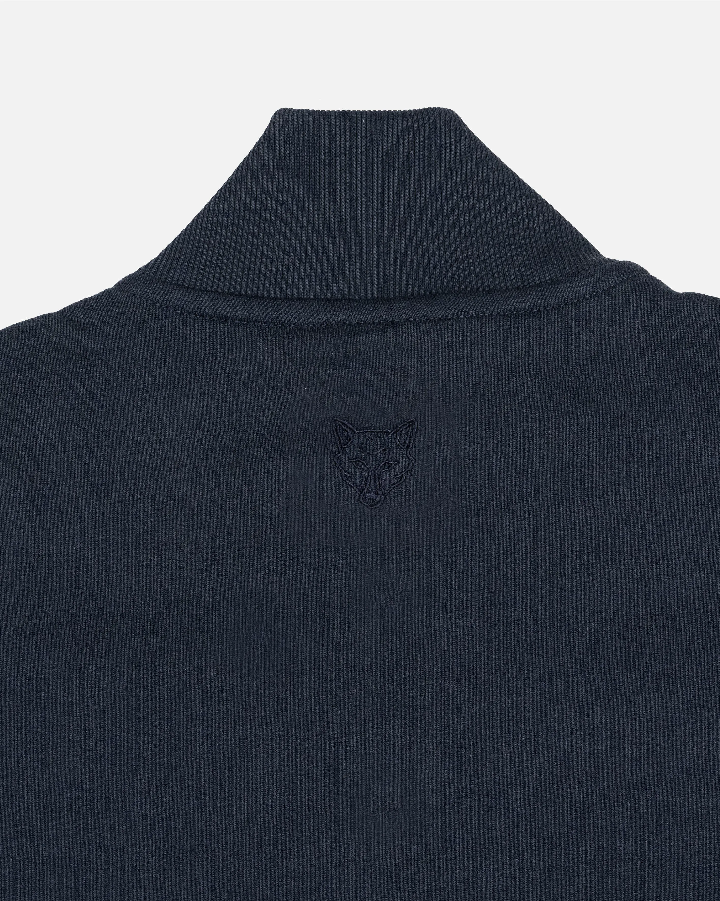 AOF x Leicester City - Navy Quarter Zip Sweat