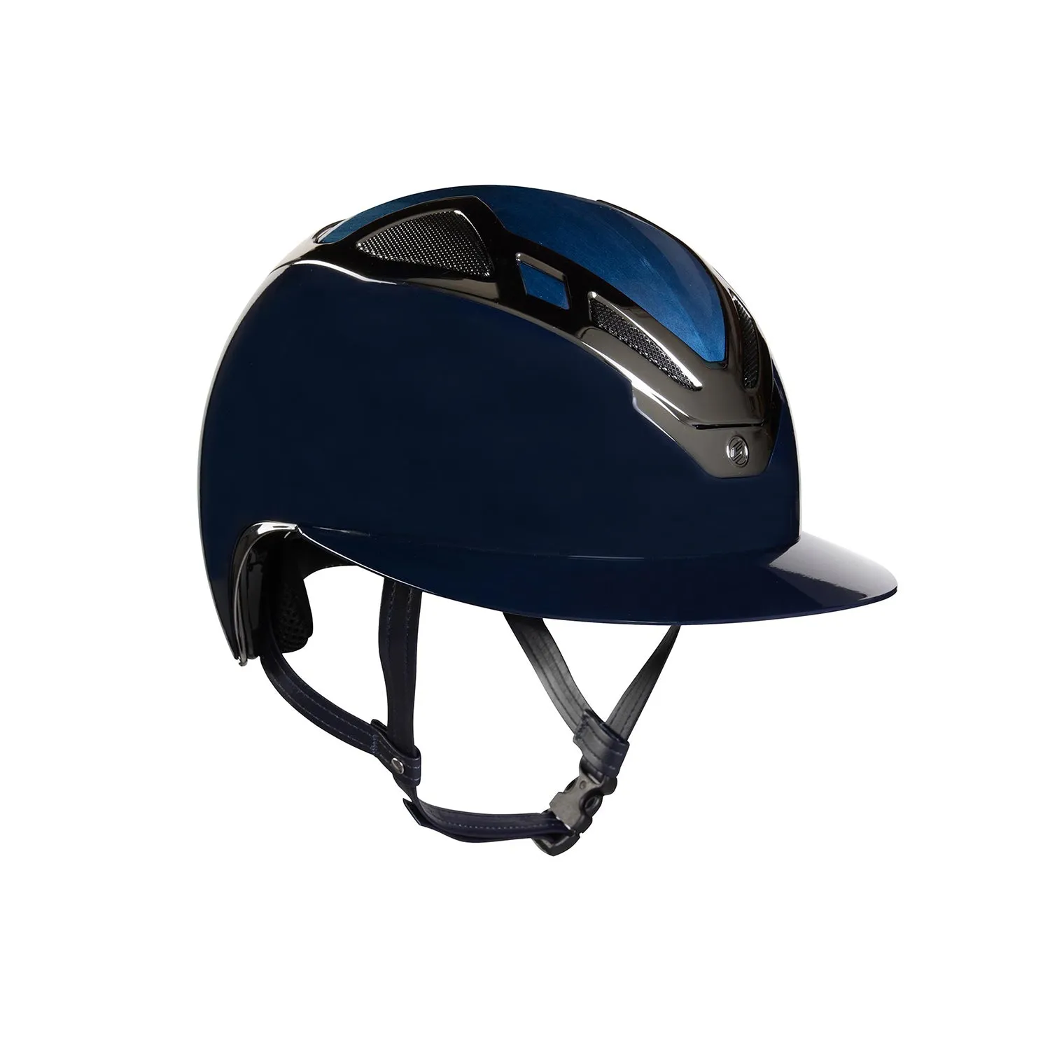Apex Wood Lady Helmet - Navy Glossy
