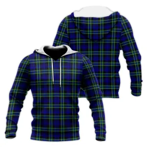 Arbuthnot Modern Tartan Knitted Hoodie
